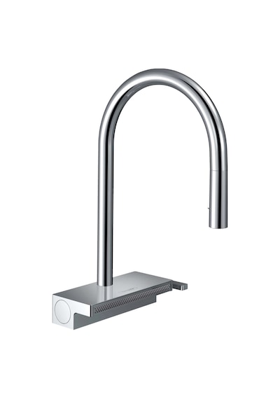 Hansgrohe Aquno Select M81 Spiralli Eviye Bataryası Sbox Krom Krom