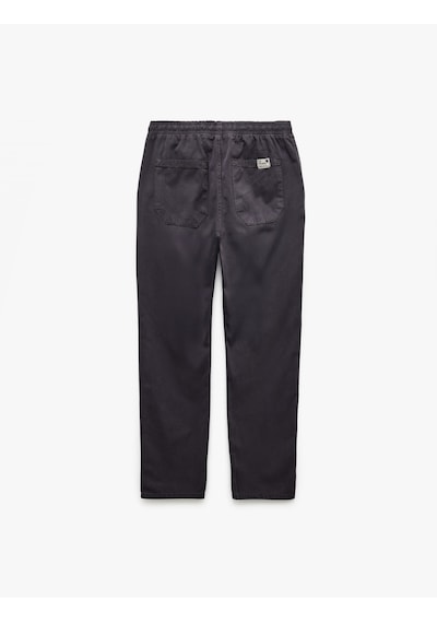 Koton Cep Detaylı Pamuklu Gabardin Beli Bağcıklı Pantolon Antrasit 5sam40179hw Antrasit
