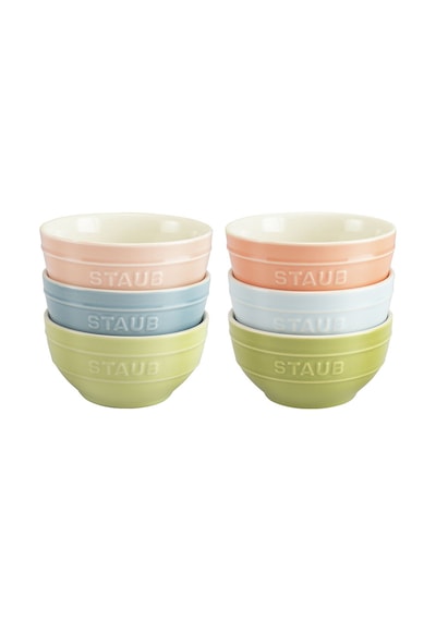 Staub Macaron Seramik Kase Seti 6lı 12 Cm St-405082410 Staub Renkli