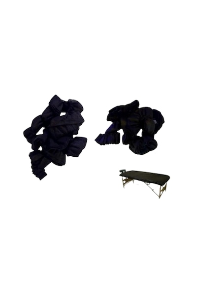 Fourend Yeni Nesil Lastikli Siyah Sedye Örtüsü 50'li Paket
