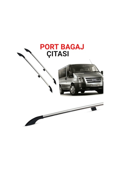Transit Uzun Şasi Gri Portbagaj Tavan Çitası 2003 2004 2005