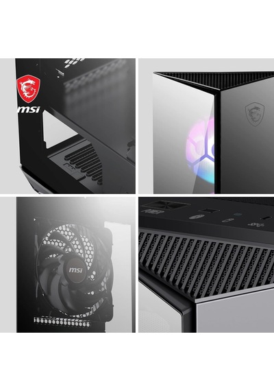 Mpg Gungnır 110r Usb 3.2 Temperli Cam Atx Mid-tower Gaming Oyuncu Kasa
