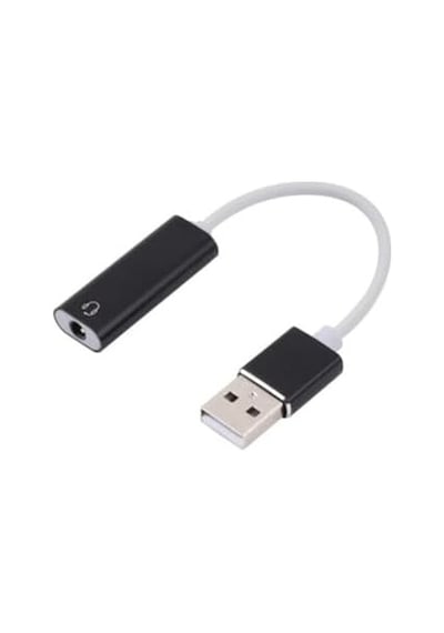 Usb Den Mikrofonlu Kulaklık Çevirici Usb To 3.5 Mm Playstation Uyumlu Bilgisayar Ses Kartı Kablosu 3.5 Mm Dişi Girişli Ses Adaptörü 7.1 Dönüştürücü Ps3 Ps4 Ps5 Uyumlu Beyaz