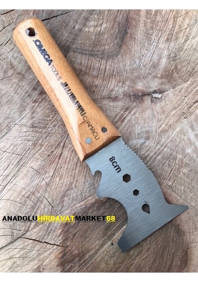 Omega Spatula Çok Amaçli Çelik Kazima Ispatulasi 8Cm