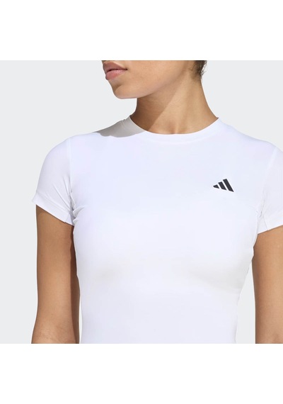 Adidas Power Essentials Workout Beyaz Kadın T-shirt Jz3312 Beyaz
