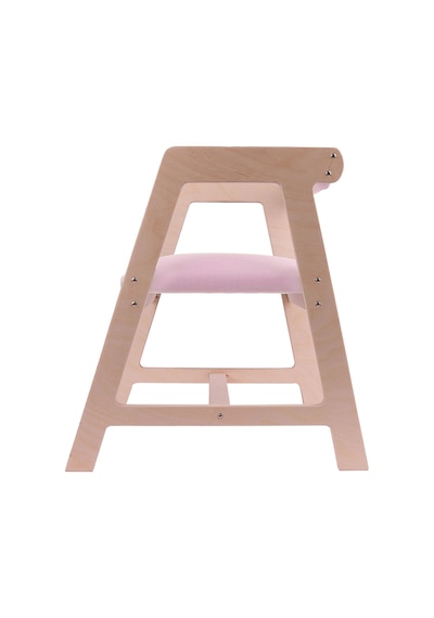 Ahşap Çocuk Oyun, Aktivite, Çalışma Masası Sandalyesi Pembe Pembe