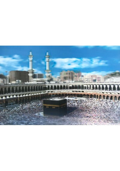 Büro Ev Dekoru İçin 40x60cm 5d Elmas Boyama Maksi Kabe Mekke Tablosu
