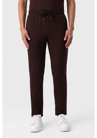 Back And Bond Regular Fit Örme Kahve Jogger Pantolon Çok Renkli