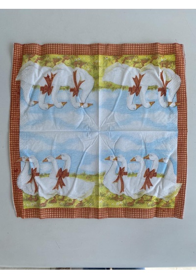 Herlitz Decor Ördek Desenli Kağıt Peçete 20li 33x33cm