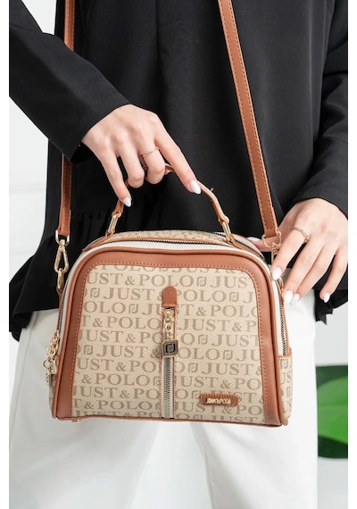 Just Polo Günlük Kombinlere Uygun Kadın Çantası 440113mh Kum Taba