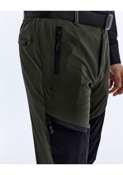 Champp Flow Outdoor Erkek Pantolon Haki/siyah Haki