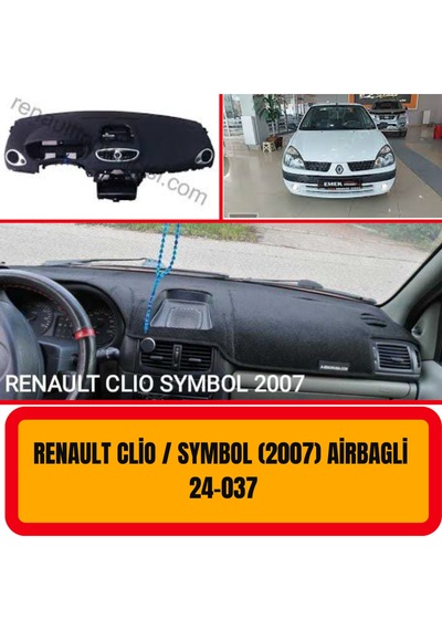 RENAULT SYMBOL CLİO 2007 AİRBAGLI ÖN GÖĞÜS / PANEL /  TORPİDO KORUMASI - KILIFI - HALISI