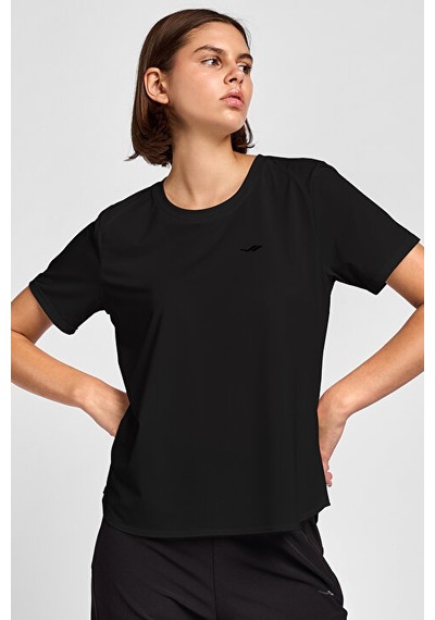 Lescon Kadın Koşu Kısa Kol T-shirt 25b-2003 Siyah Lescon Kadın Koşu Kısa Kol T-shirt 25b-2003 Siyah