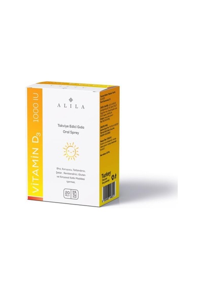 Alila Vitamin D3 1000 Iu 20 Ml Sprey