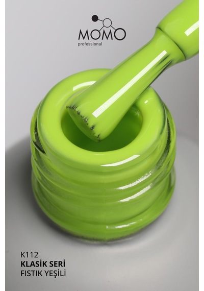 Momo Professional Kalıcı Oje K112 Fıstık Yeşili 14 Ml