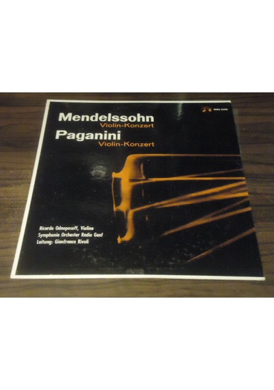 Mendelssohn - Paganini - Violinkonzert E-moll - Violinkonzert D-dur , Lp Romantic