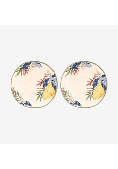 Bej Melamin Yemek Tabağı 27 Cm