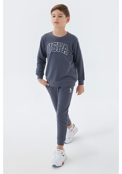 U.S. Polo Assn. U.s. Polo Assn Erkek Çocuk Antrasit Eşofman Takımı Us1583-c-v3 Antrasit