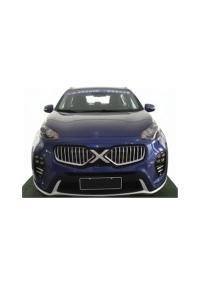 2016+ Kia Sportage Özel Üretim Ön Panjur Sportif Güçlü Tasarım