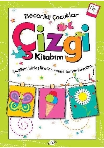 Becerikli Çocuklar Çizgi Kitabım 4 Yaş- Kukla