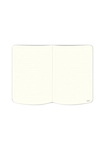 Kumaş Defter Çizgili Lastikli 103 Ivory