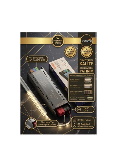 Enerji Aydınlatma / 20 Amper Trafo 12v