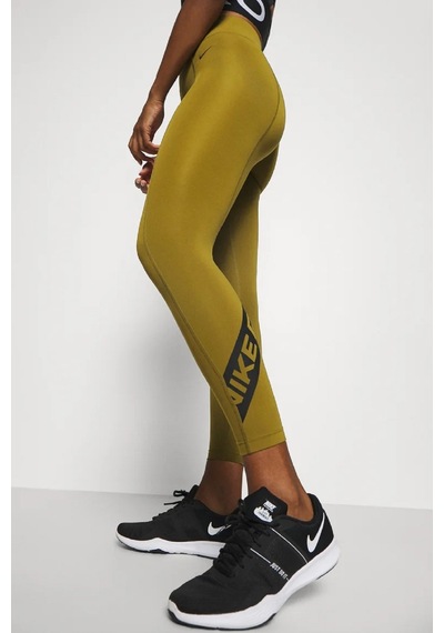 Nike Pro Tight Fit 7/8 Graphic Leggings Toparlayıcı Yeşil Tayt Yeşil