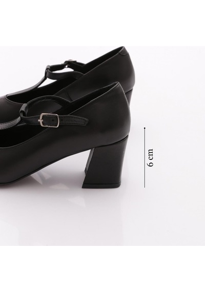 Dgn G308 Kadin Topuklu Ayakkabi Siyah