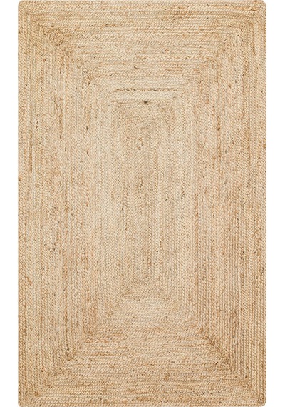 Eko Halı Echo Jüt Ech 10 Natural Dekoratif Jüt Kilim Naturel Bej