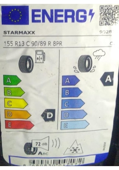 Starmaxx 155 R13c 90/89r 8pr Vanmaxx + A/s 4 Mevsim Lastiği Üretim Yılı: 2023