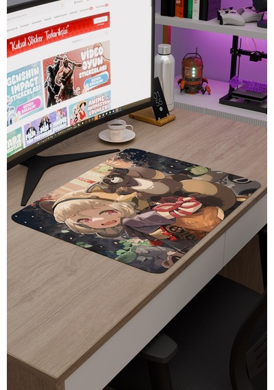 Sayu Genshin Impact Anime Oyuncu V5 - 48x40 Xl Gaming Mouse Pad Fare Altlığı