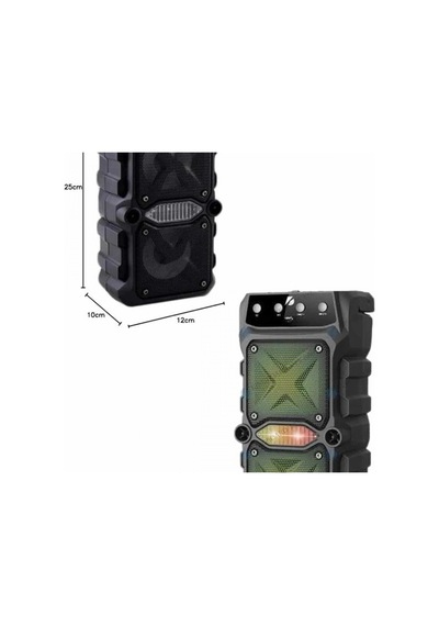 Kts 1096 Çift Çıkışlı Bluetooth Hoparlör Güçlü Bas Ses Bombası