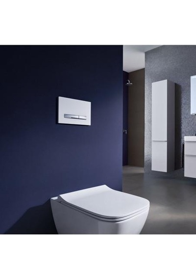Geberit Kumanda Kapağı Sigma50 - Çift Basmalı beyaz
