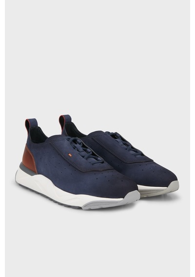 Santoni Erkek Ayakkabı Mbım22032bgrtopqu59 Lacivert