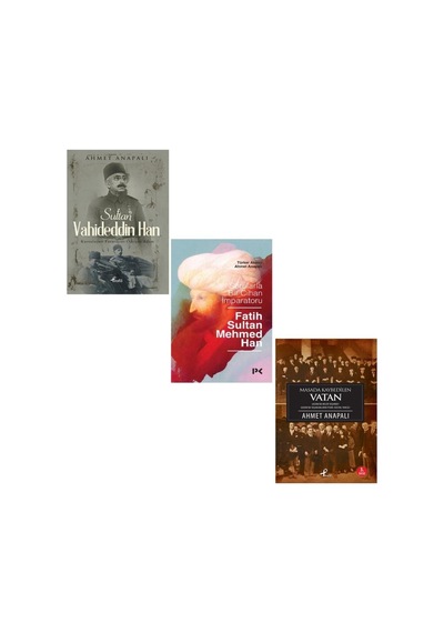 Ahmet Anapalı Tarih Seti 3 Kitap