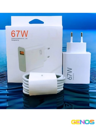 Xiaomi 11t Pro 8gb 128gb Uyumlu 67 Watt Hızlı Şarj Aleti + 1 Mt Kablo Set 67w Şarj