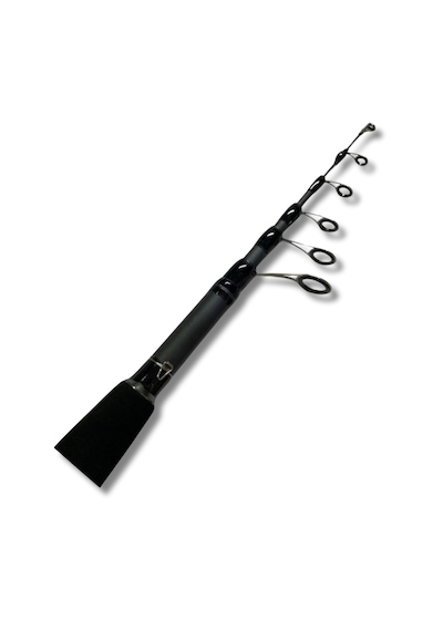 Powerex Dragon Tele Spin 210 Cm. 10-30 Gr. Aksiyon Teleskopik Spin At Çek Kamışı Siyah