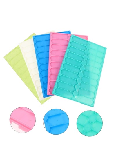 Mikroskop Slide Kutusu 20li-lamel Taşıma Standı Tray-yeşil