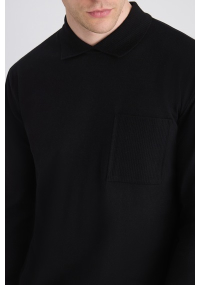 Twn Slim Fit Siyah Kazak 5ec060191206m Çok Renkli