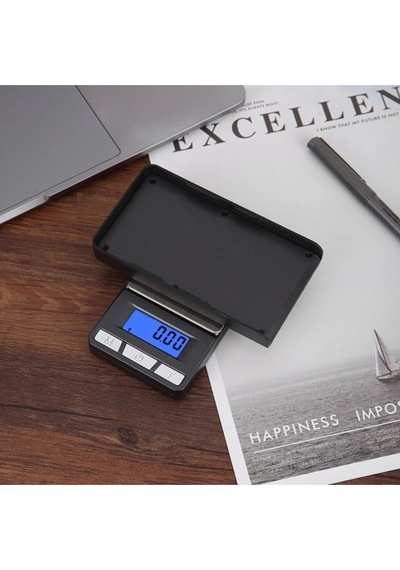 Lcd Ekran Elektronik Hesap Makineli Hassas Dijital Takı Altın Gram Ölçer Terazi 500g 0.1g Çok Renkli
