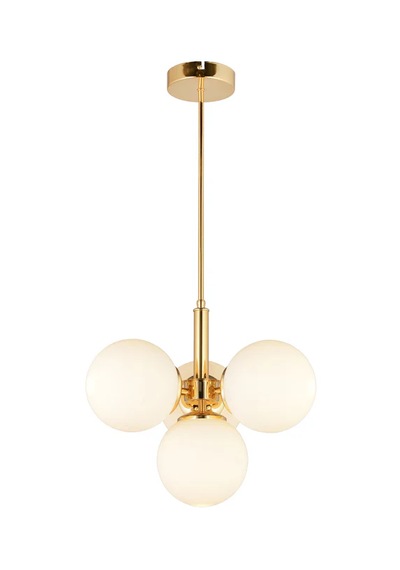 Özüm 4'lü Camlı Avize 3083-q76-0w-er Gold