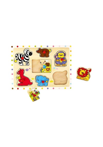 Ahşap Puzzle İle Hayvanları Keşfetmeye Var Mısınız