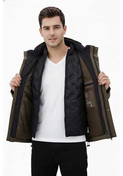 Dynamo Erkek Kapüşonlu Spor Mont 2 Parça Regular Fit 3362 Bgl-st04898 Açık Kahverengi Dynamo Erkek Kapüşonlu Spor Mont 2 Parça Regular Fit 3362 Bgl-st04898 Açık Kahverengi