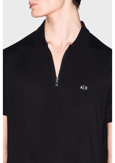 Armani Exchange Erkek Polo Xm002372 Af21936 Uc001 Siyah Siyah
