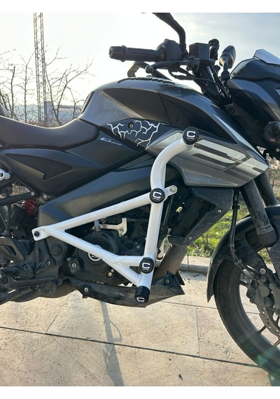 Ns125 Ön 4 Lü Koruma Demiri Beyaz