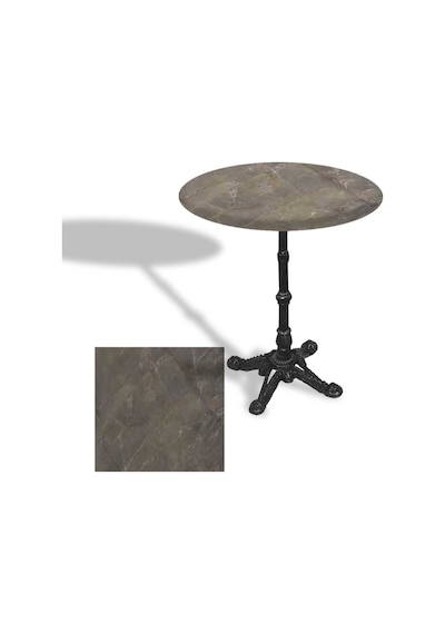 Çipa 1002 Döküm Ayak Yuvarlak Masa Çap 90cm - Werzalit, Wermodin Ve Allzalit Tabla - Halong Çok Renkli Çipa 1002 Döküm Ayak Yuvarlak Masa Çap 90cm - Werzalit, Wermodin Ve Allzalit Tabla - Halong Çok Renkli
