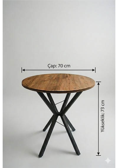 70 Cm Siyah Metal Ayak 2-3 Kişilik Yuvarlak Masa Mutfak Masası Balkon Masası Kafe Masası Ofis Masası Atlantik Çam 70 Cm Siyah Metal Ayak 2-3 Kişilik Yuvarlak Masa Mutfak Masası Balkon Masası Kafe Masası Ofis Masası Atlantik Çam
