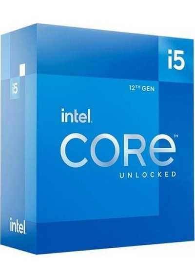 Intel Core İ5 12400F 18Mb 6Çekirdekli Vga Yok 1700P 65W Kutulu+Fa