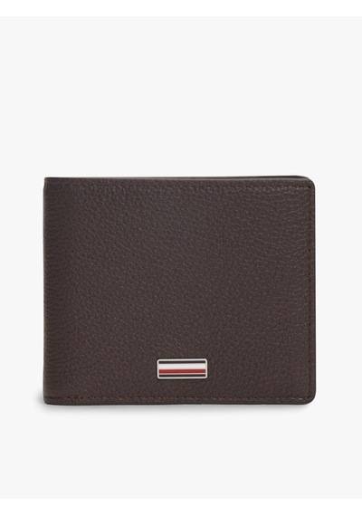 Tommy Hilfiger Th Central Mını Cc Wallet Erkek Kahverengi Cüzdan - Am0am14495