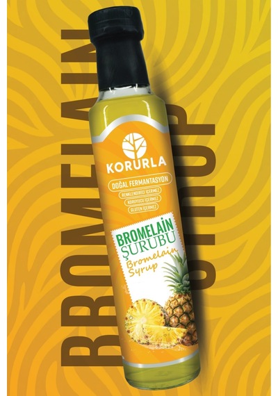 Bromelain Ananas İçeren Detox Şurubu 250 Ml